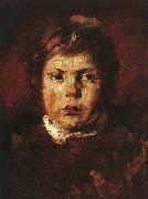 Frank Duveneck A Child's Portrait oil painting artist